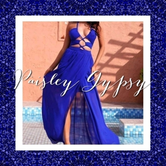 PREMIUM QUALITY MAXI DRESS - Picture 6 of 15